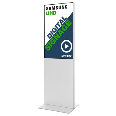 Smart-Line Totem Digitalskilt - Hvit