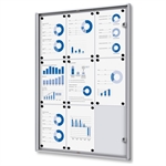 Economy innendørs whiteboard oppslagsskap - 9xA4