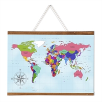 Magnetisk Tre Plakatoppheng med Opphengssnor - 50 cm