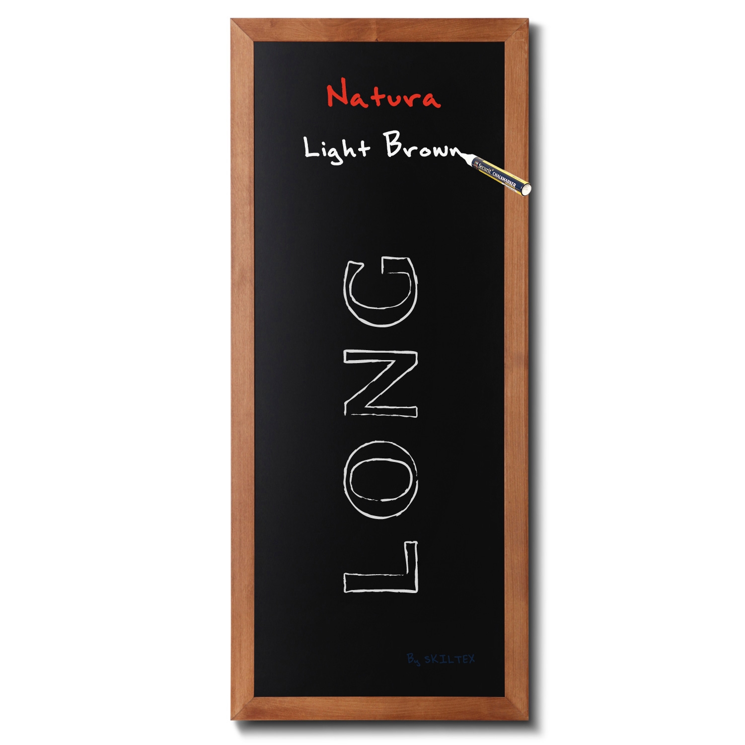 Natura Long lysebrun menytavle til vegg - 56x120 cm
