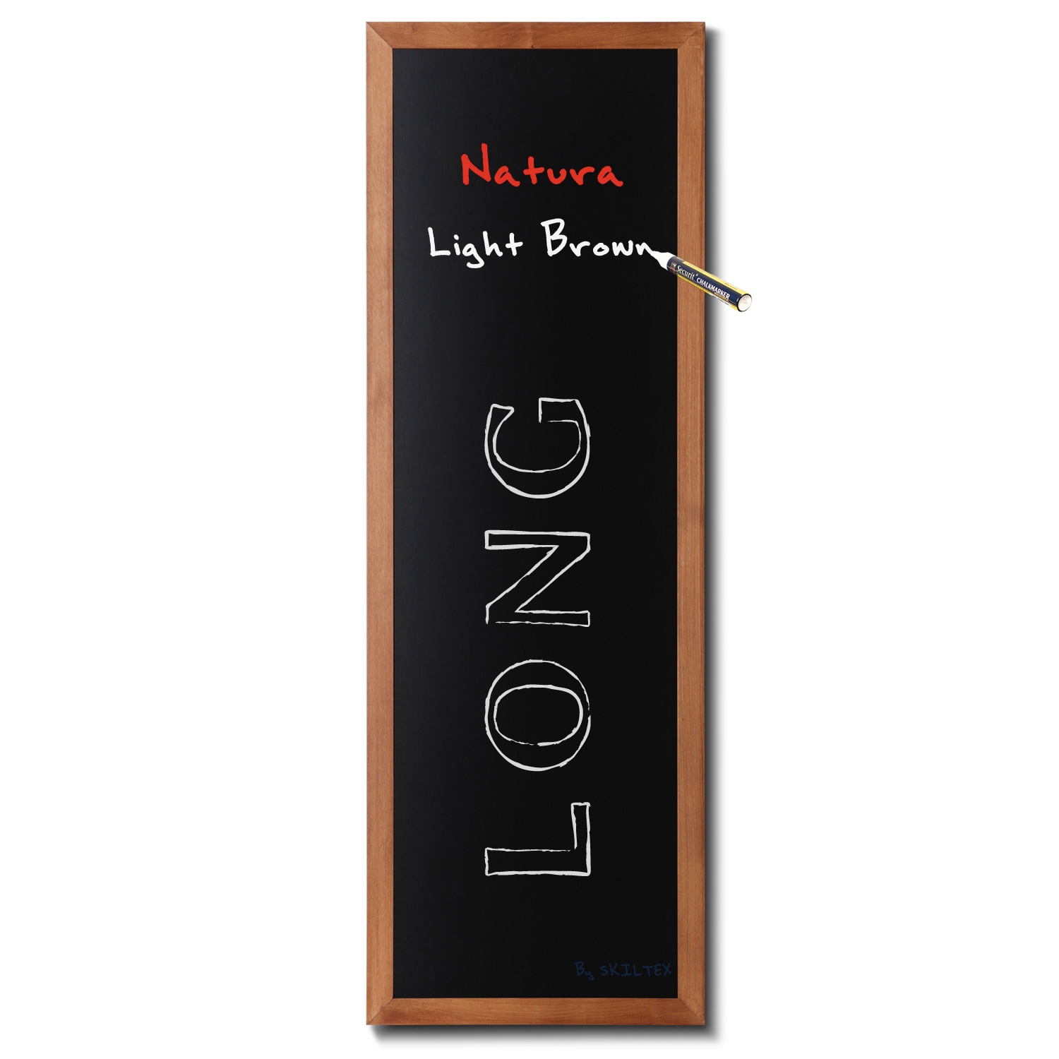Natura Long lysebrun menytavle til vegg - 56x150 cm