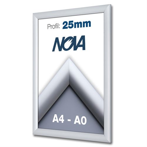 Nova klikkrammer med 25mm profil