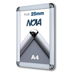 Nova Rondo klikkrammer med 25 mm profil - A4