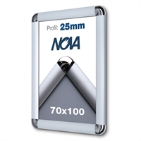 Nova Rondo klikkrammer med 25 mm profil - 70x100 cm