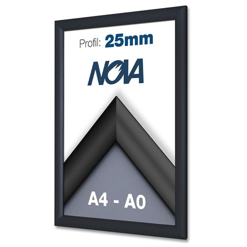 Nova Sorte klikkrammer med 25 mm profil