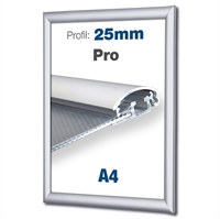 Pro klikkramme med 25 mm profil - A4