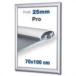 Pro klikkramme med 25 mm profil - 70x100 cm