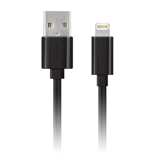 Lightning kabel svart - 3m