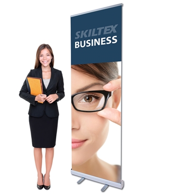 BUSINESS roll up banner inkl. Trykk - 60 x 200 cm