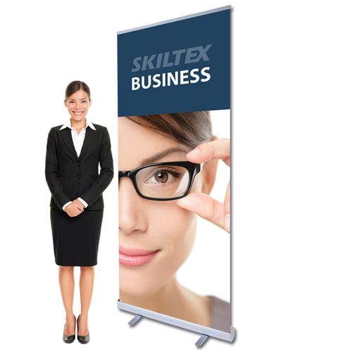 BUSINESS roll up banner inkl. Trykk