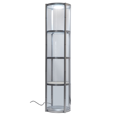 Sammentrekkbar LED varemonter med klare paneler