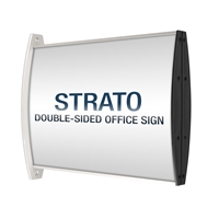 Strato Tosidig Kontor Veggskilt - 148x210mm - A5