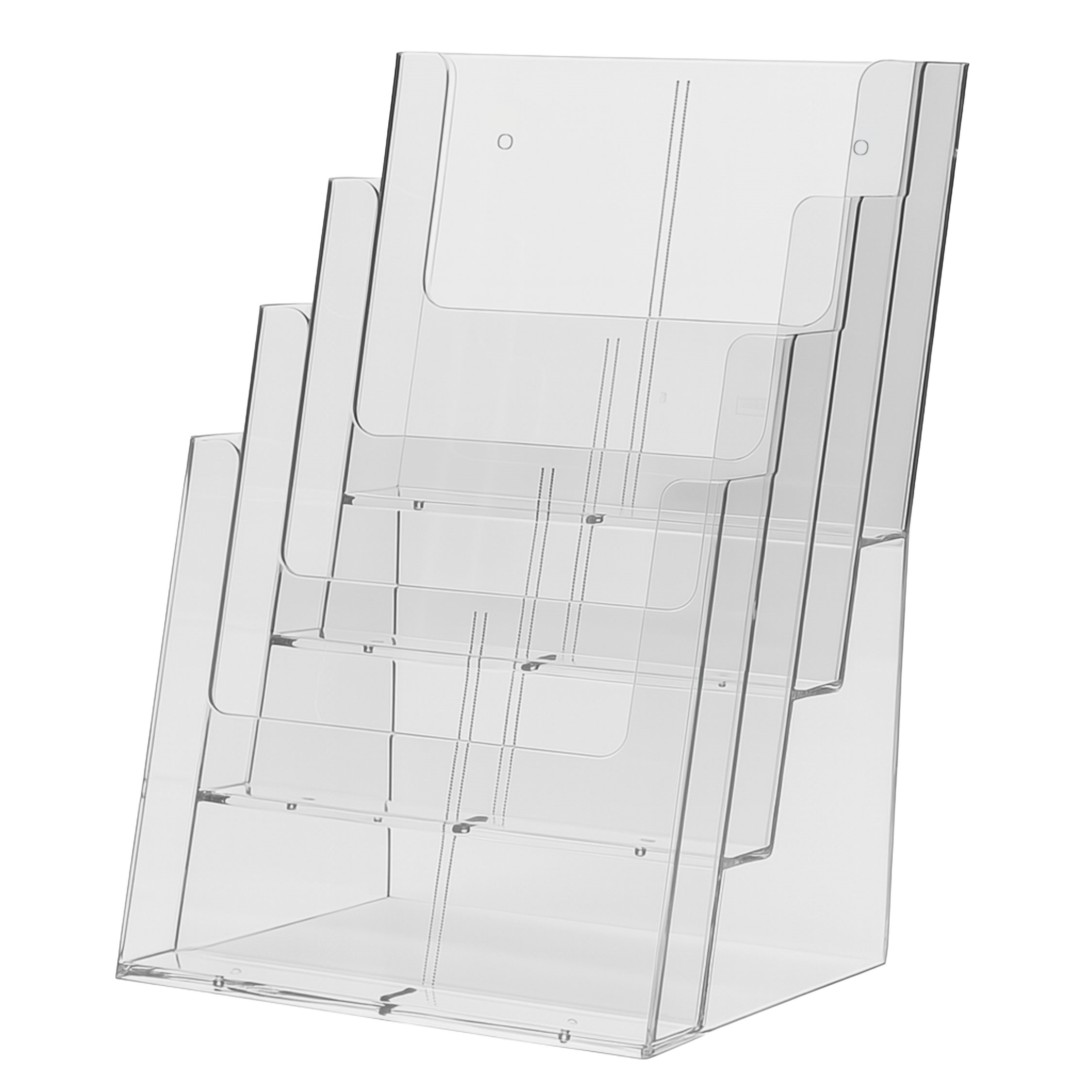 Taymar® Akryl 4-roms brosjyreholder - A4