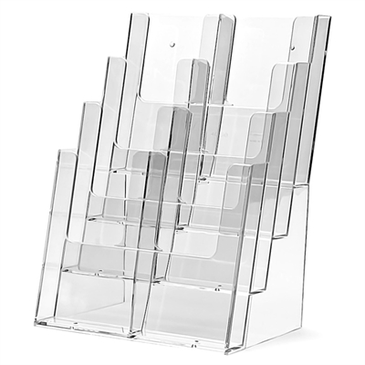 Taymar® Akryl 8-roms brosjyreholder - A6 / M65