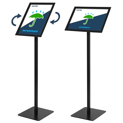 SKILTEX Sort Vanntett Infostand