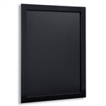 Woody svart kritt tavle til vegg - 30x40 cm